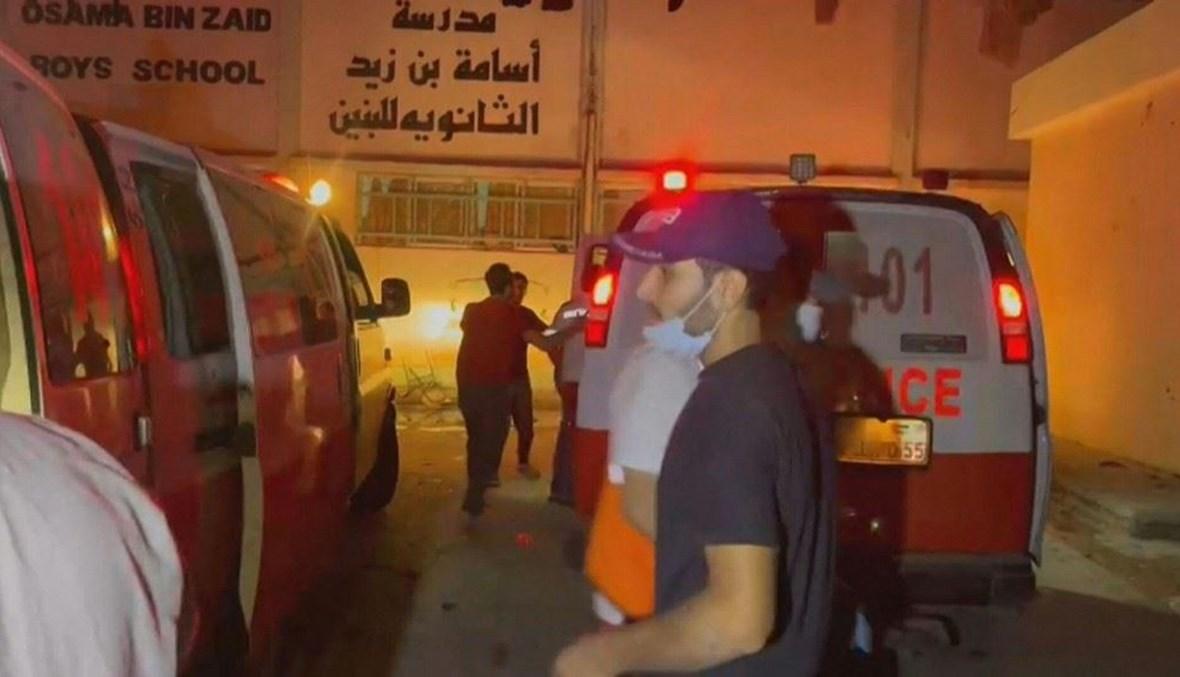 بالصور- "قصف مباشر" لمدرسة تأوي نازحين شمالي قطاع غزّة: مقتل 20 شخصاً وإصابة العشرات