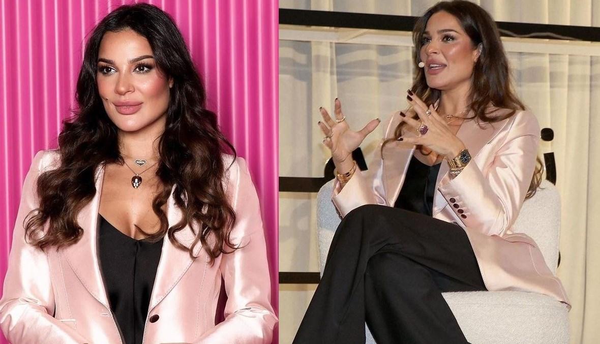 بإطلالة متزنة... نادين نجيم تكشف عن مشاريعها والتحديّات التي واجهتها