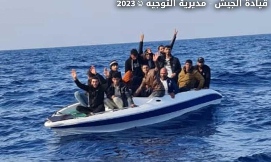 إحباط عملية تهريب أشخاص بطريقة غير شرعية مقابل شاطئ طرابلس