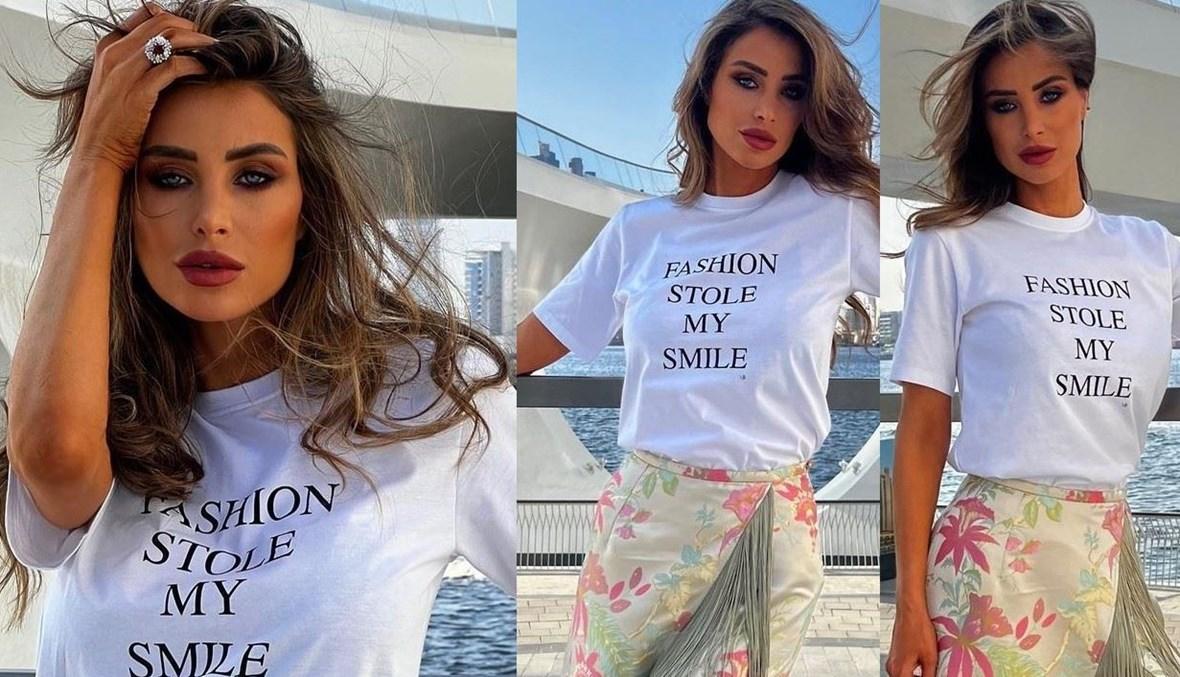 أنابيلا هلال...إطلالة "كاجويل" عصريّة ولكن مع مكياج مبالغ فيه (صور)