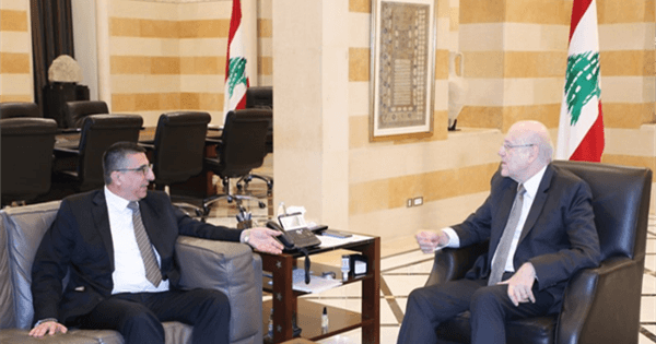 ميقاتي بحث ووزير الشؤون في قرض برنامج "أمان" الحجار: رئيس الحكومة سيحيل الملف على مجلس النواب خلال أسبوع