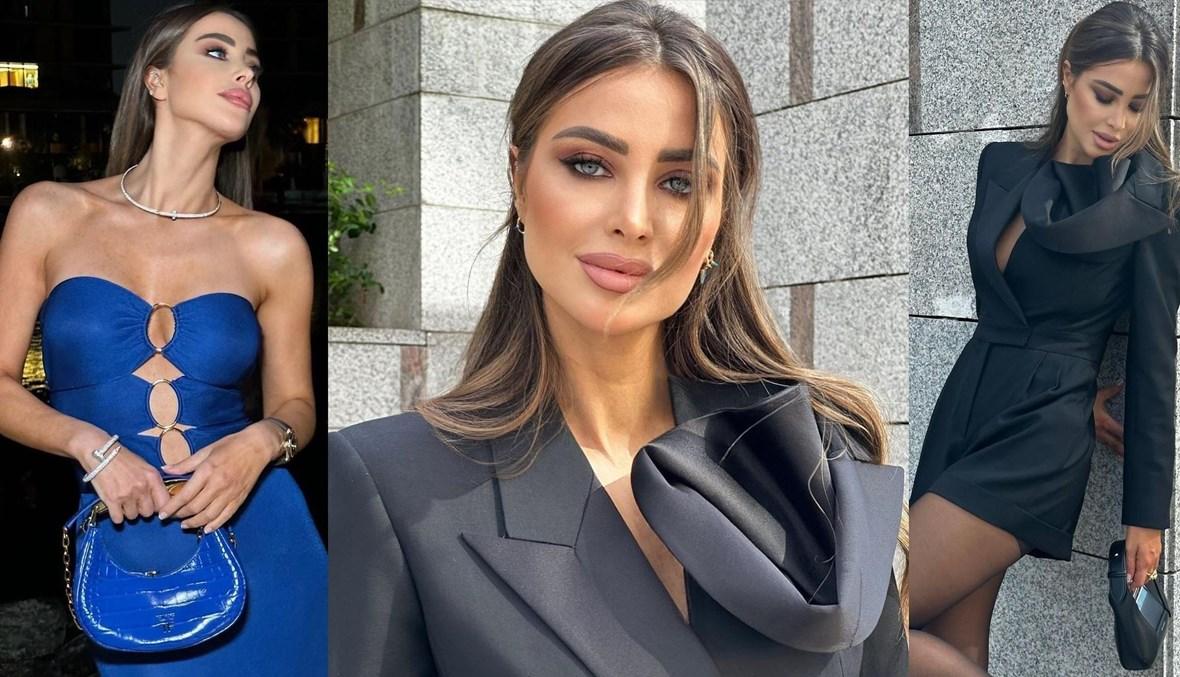 إطلالتا أنابيلّا هلال "البلوك كولور"... أيّهما الأكثر شياكة؟