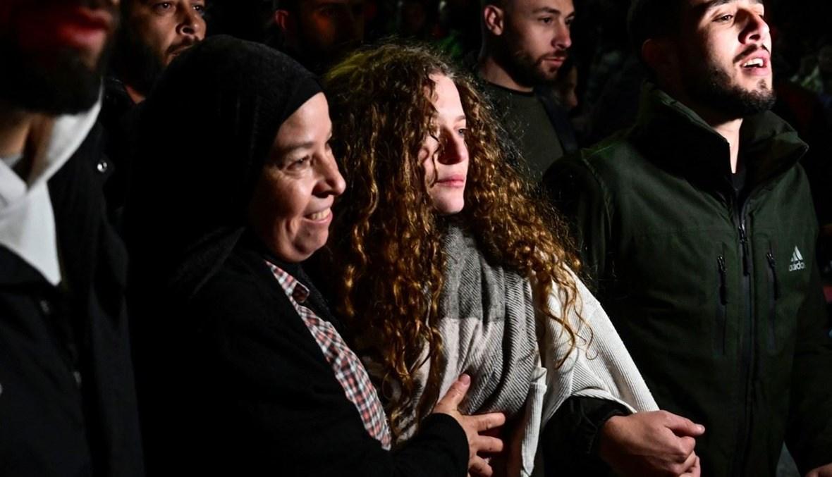 إسرائيل تُفرج عن الناشطة الفلسطينية عهد التميمي ضمن اتفاق التبادل مع حماس (صور - فيديو)