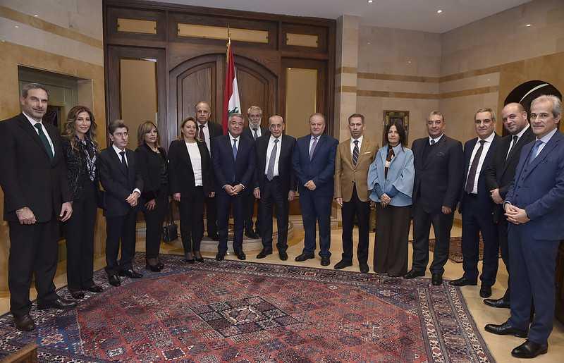 بري يلتقي الجبهة السيادية ونقابة محامي بيروت .. المصري: إنتخاب رئيس مطلب أساسي لانتظام المؤسسات