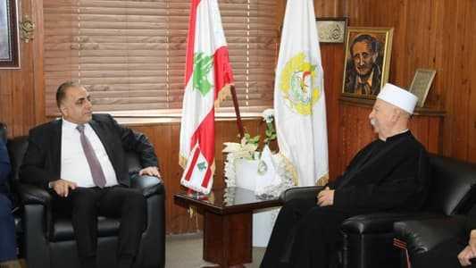 كركي يزور العرفان... ماذا عن تقديمات الضمان؟