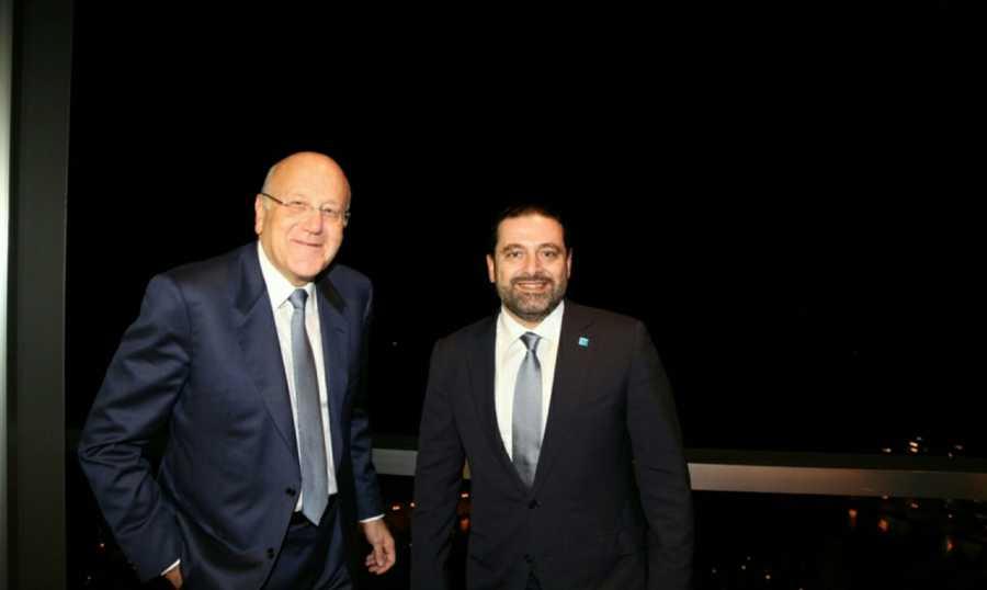 ميقاتي زارالحريري في باريس واطمأن الى صحته