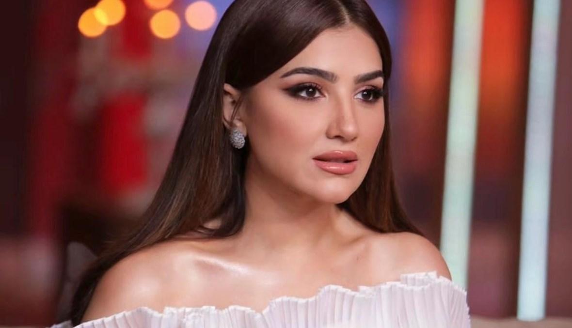 مي عمر تطل بالأبيض في برنامج "الحكاية"