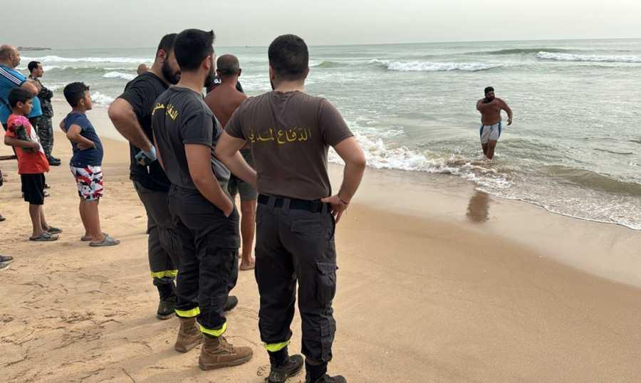 غرق ٧ أشخاص على الرملة البيضاء وبيان للدفاع المدني
