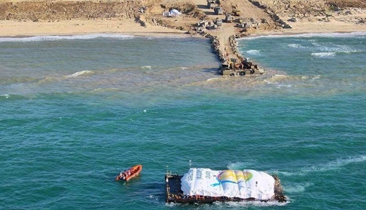 الرصيف البحري الأميركي قبالة غزة سيُكلف 320 مليون دولار