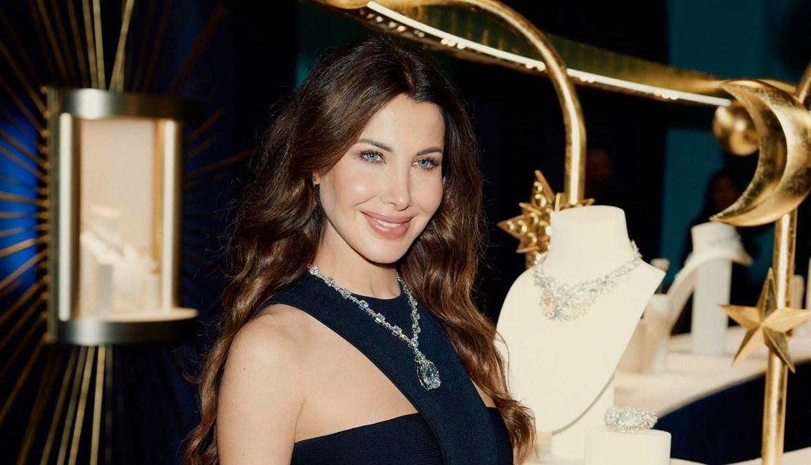 نانسي عجرم بقلادة أسطوريّة من الماس تخطّى ثمنها الـ 20 مليون دولار