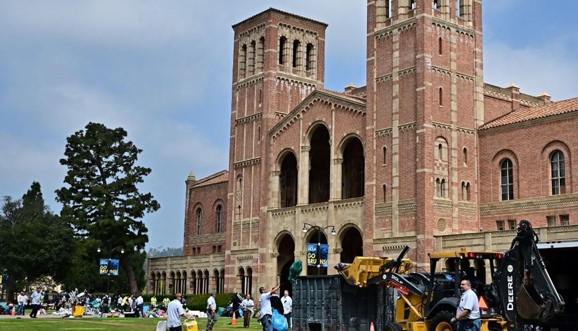 حسرة في جامعة كاليفورنيا إثر تفكيك مخيّم التضامن مع غزة