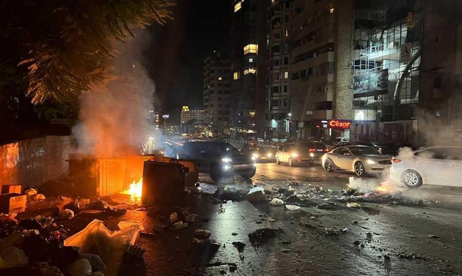 توتر كبير في المريجة واطلاق نار وقطع طرقات .. والسبب الخطة الامنية!