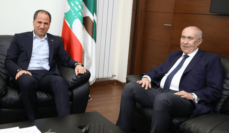 الجميل يستقبل مخزومي: نسعى الى تسهيل انتخاب رئيس على عكس المعطلين
