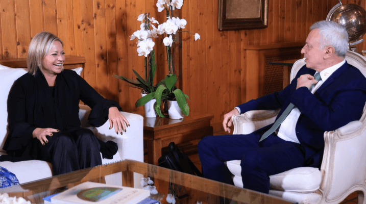 سليمان فرنجية التقى بلاسخارت وعرضا المستجدات في لبنان والمنطقة
