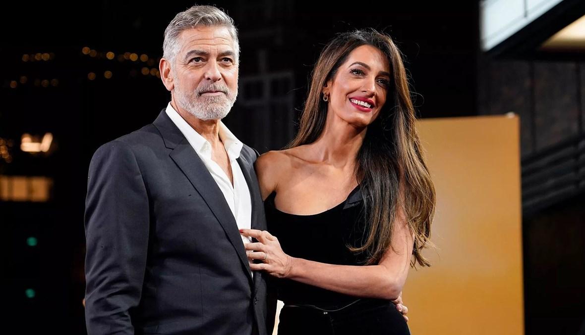 علاقة جورج وأمل كلوني محط تساؤل... "يعيشان حياة منفصلة"؟