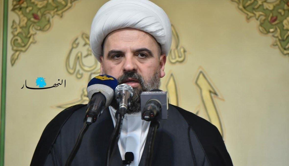 قبلان في خطبة الأضحى: قتال المقاومة في الجنوب هو لحماية لبنان بعيداً من الطائفية