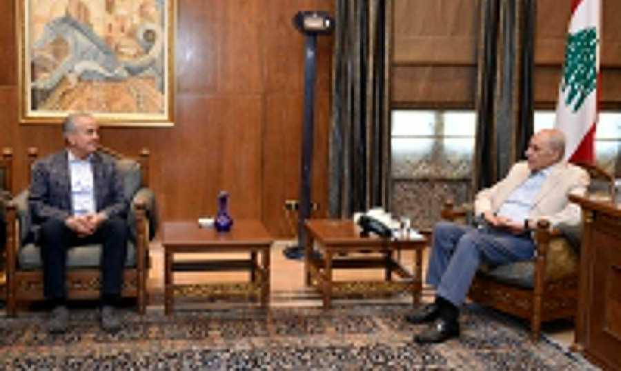 بري يبحث شؤوناً تشريعية مع درغام