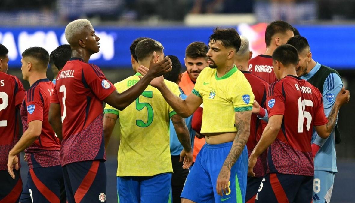 تعادل مخيب للبرازيل أمام كوستاريكا في كوبا أميركا