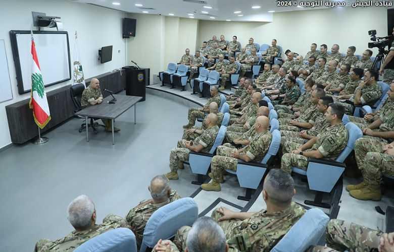 العماد عون: المؤسسة العسكرية ماضية في واجبها رغم كل محاولات تشويه صورتها