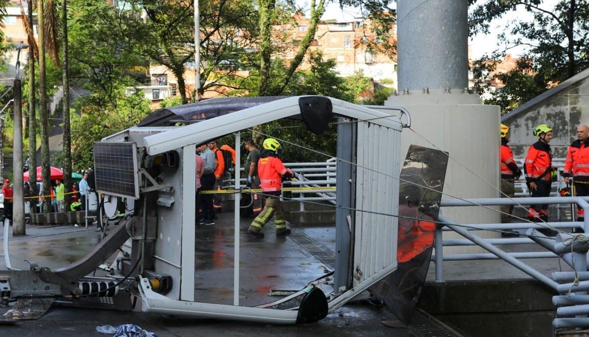 حوادث التلفريك مجدّداً... مقتل شخص وإصابة 9 جراء سقوط مقصورة (صور)