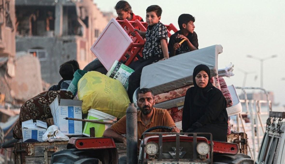 أوامر بالإخلاء في خان يونس ورفح بعد إطلاق صواريخ على إسرائيل