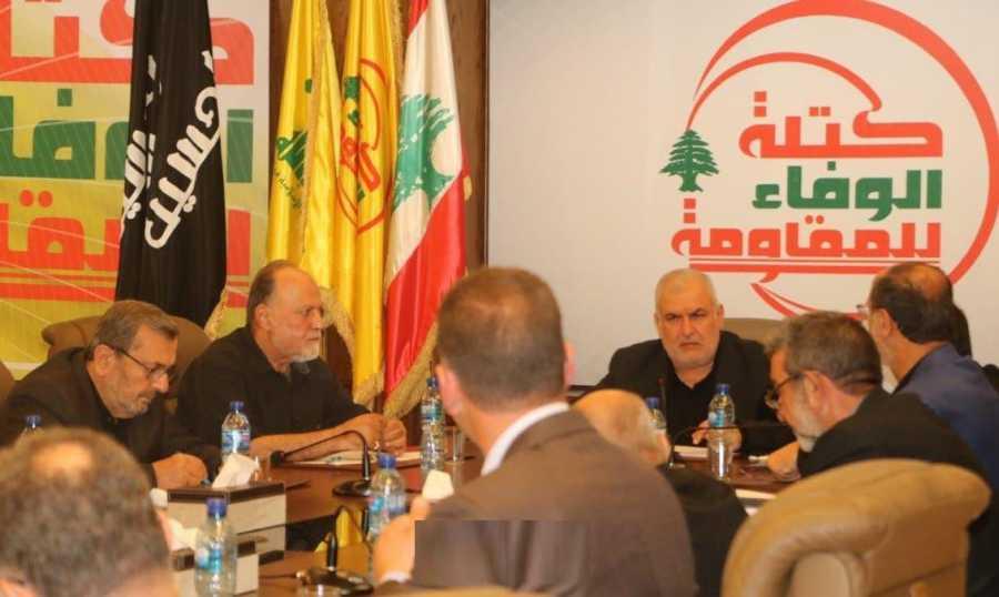الوفاء للمقاومة: التهويل الإسرائيلي بالحرب لن يدفع بالمقاومة إلى تبديل موقفها