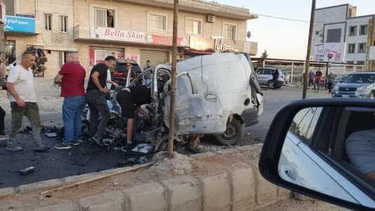 بالصور: اغتيال "مهندس كبير في الحزب" بغارة إسرائيلية استهدفت سيارته في بعلبك.. من هو؟