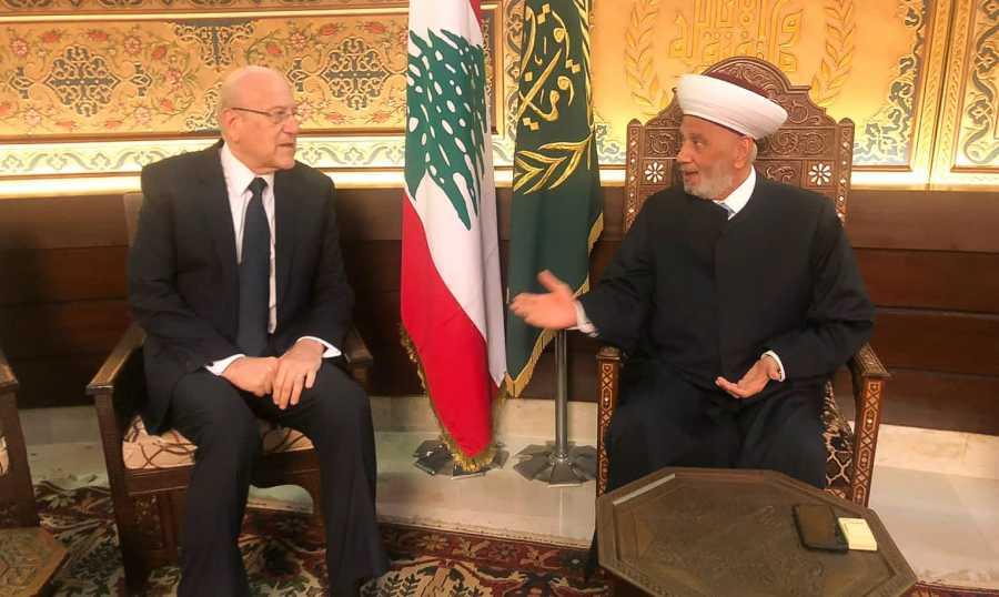 ميقاتي من دار الفتوى: الطائفة السنيّة عصيّة على أي تهميش واكبر من ان تُختصر