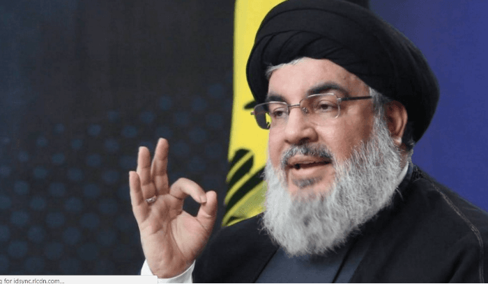 نصرالله: لا خطر وتحد يجعلانا نتراجع عن موقفنا وثباتنا في معركة طوفان الأقصى