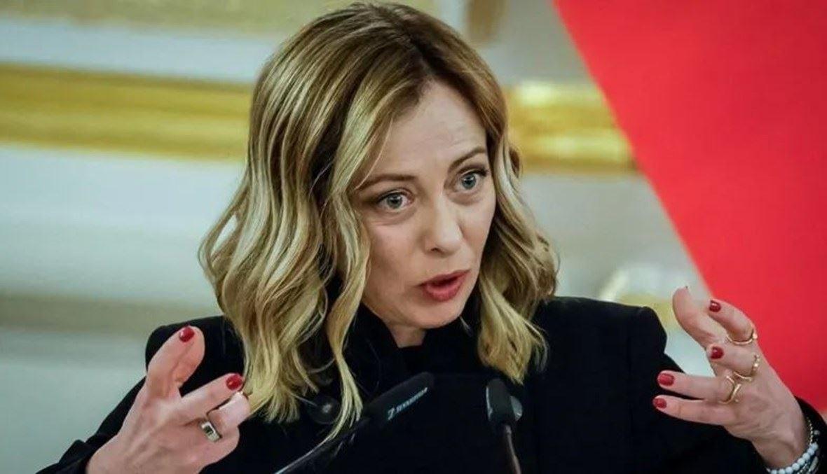 ميلوني تناشد إسرائيل عدم السقوط في "فخ" الردّ الانتقامي: قلقة جدًاً مما يحدث في لبنان