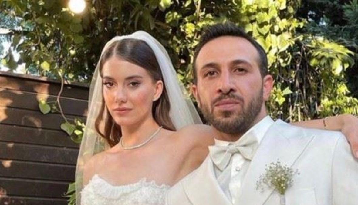 بيريل بوزام وإيرسين أريجي يحتفلان بزفافهما بحضور أبطال "الطائر الرفراف"