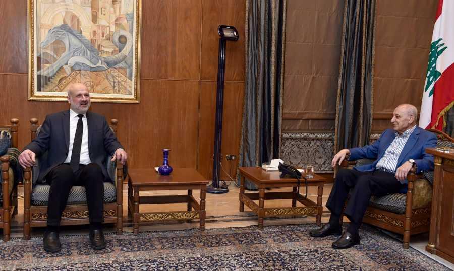 مولوي من عين التينة : نقوم بالجهد اللازم لتأمين الدعم المطلوب للبلديات لتستمر في عملها