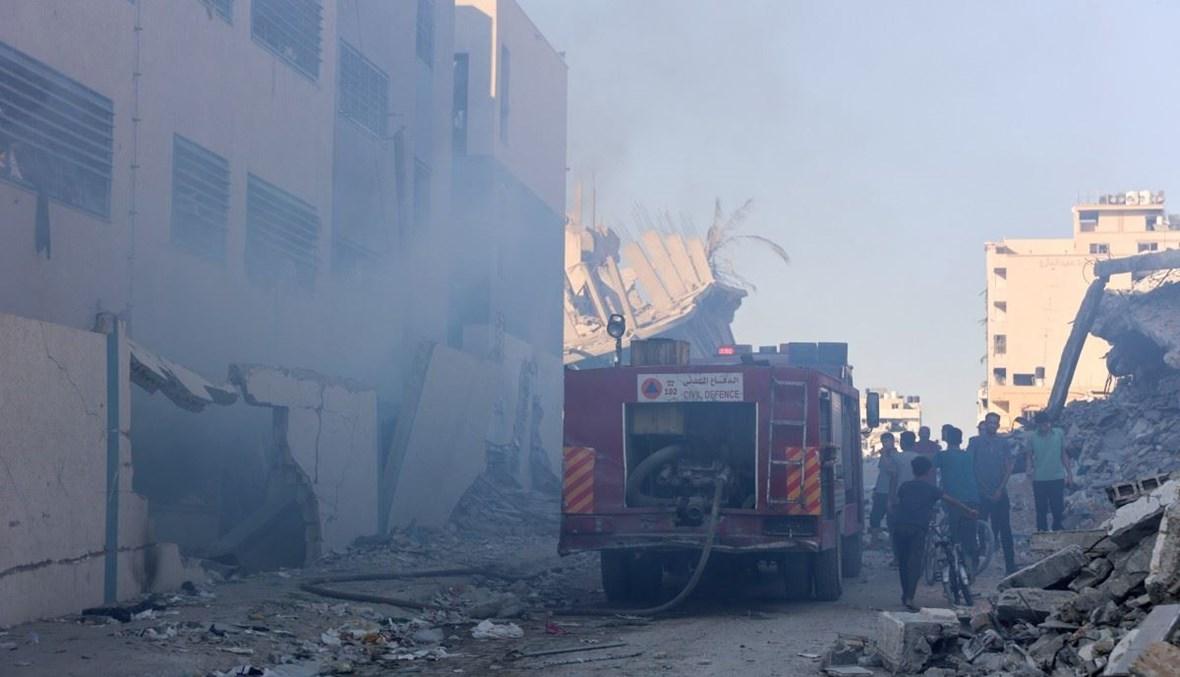 بالفيديو - مقتل 11 في قصف إسرائيلي على بيت لاهيا شمال قطاع غزة
