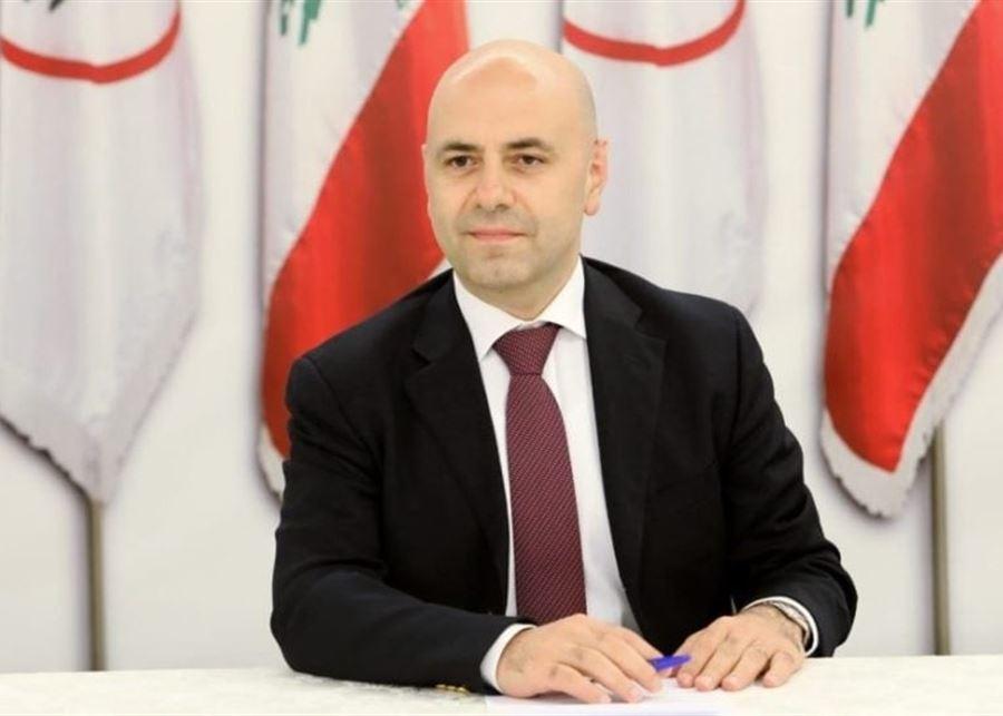 حاصباني: حكومة بسط سلطة الدولة والإصلاح تتألف