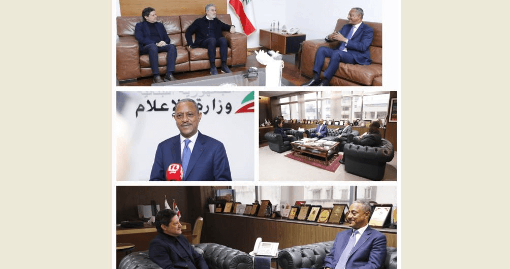 المكاري يستقبل وزير السياحة والحرف اليدوية في الغابون