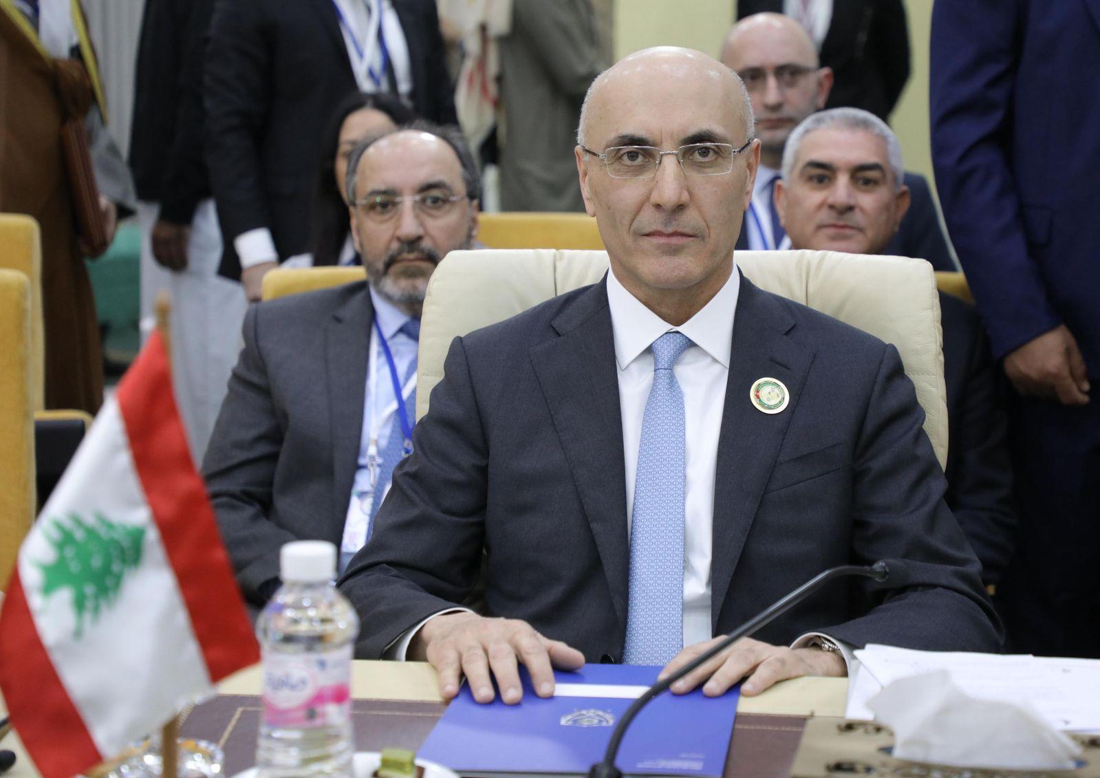 الحجار أمام مجلس وزراء الداخلية العرب في تونس: أدعوكم لملاقاتنا في بيروت ومساندتنا ودعمنا