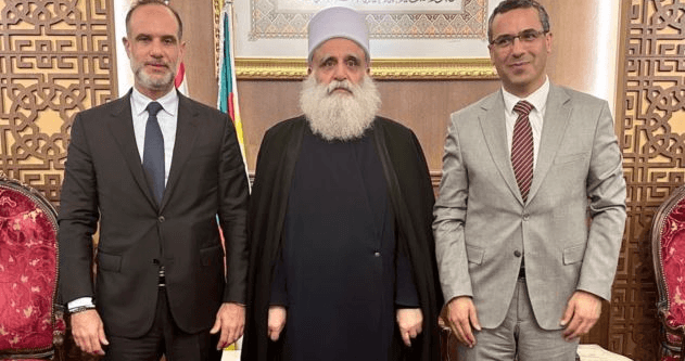 شيخ العقل التقى وزيري الأشغال والزراعة ووفدين من "القوات اللبنانية" و"حزب الله"