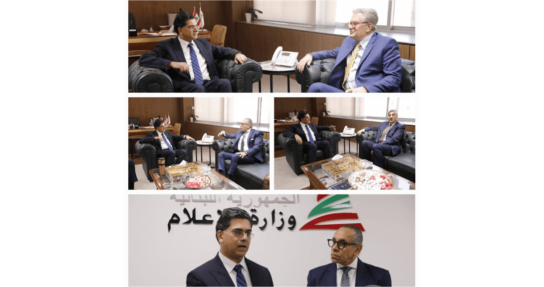 مرقص يعرض مع سفير مصر التعاون الاعلامي