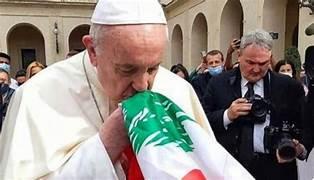 حتى في ألمه... البابا فرنسيس يصلي لأجل لبنان