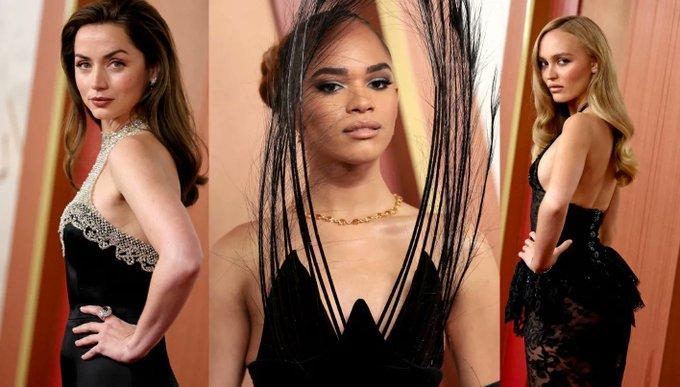 نجمات في "الأوسكار" بالأسود... مواساة لضحايا حرائق لوس أنجليس