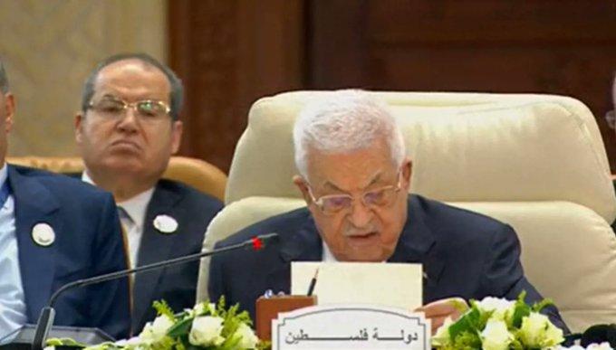 الرئيس الفلسطيني: نقدم رؤية فلسطيية تقوم بتولي دولتنا مهامها في غزة