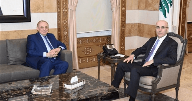 البستاني زار وزير الداخلية وبحثا في كيفية تصحيح اوضاع النافعة