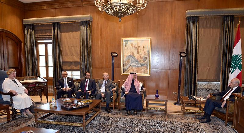 الخماسي من عين التينة: نعمل على صيغة تؤدي إلى الانسحاب الإسرائيلي الكامل