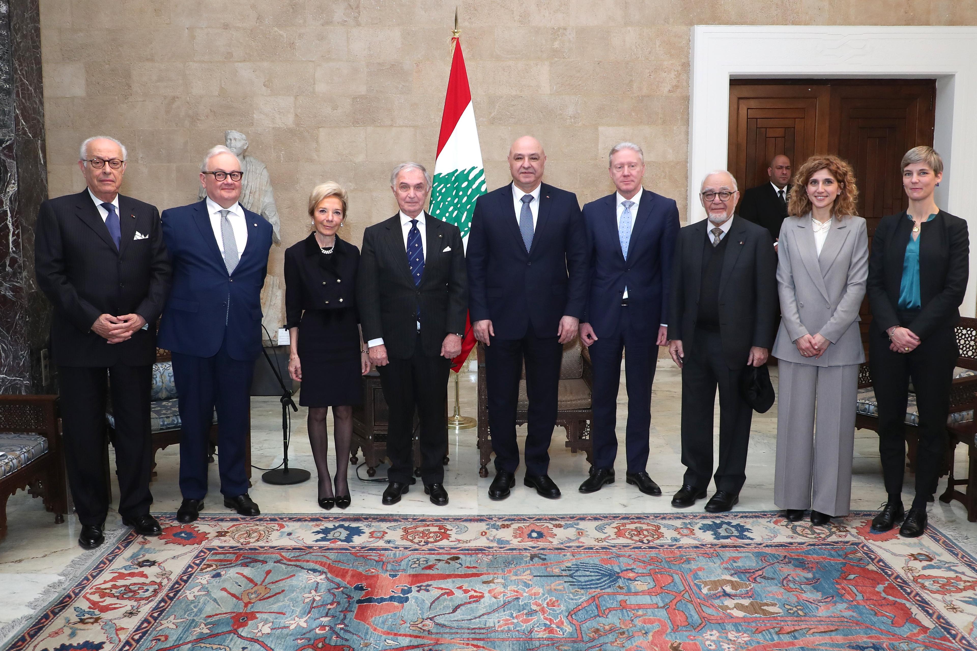 الرئيس عون: الدعم الدولي للبنان مهم لكن علينا القيام بالإصلاحات