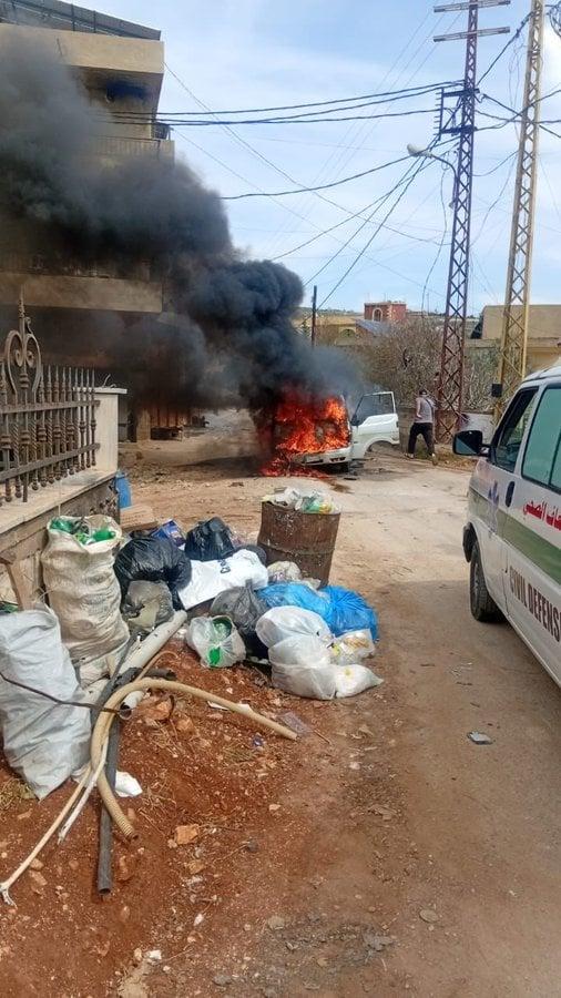 تصعيد اسرائيلي مسائي بقاعا وجنوبا... وقتيلان وجريحان بغارة يحمر