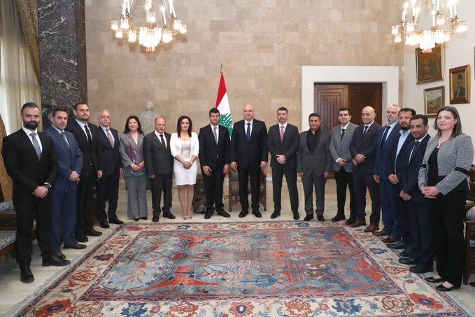 رئيس الجمهورية أمام وفدٍ من نقابة الصيادلة : القضاء وحده يردع المرتكبين والفاسدين في كافّة القطاعات