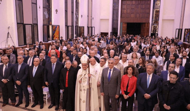 روحانا افتتح كنيسة مار يوسف الجديدة في ضهر صربا