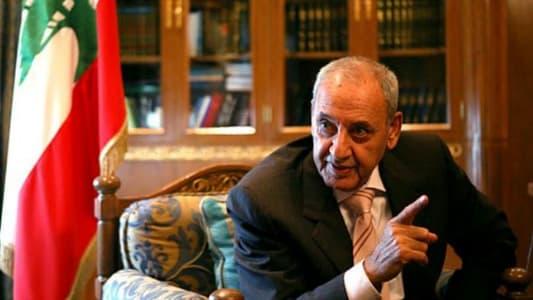 بري: إسرائيل المستفيد من جر لبنان والمنطقة إلى دائرة الانفجار
