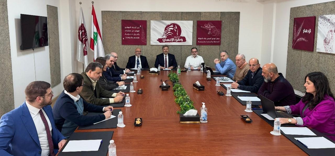 مشروع وطن الإنسان: للتمسّك باتفاق الهدنة وتنفيذ القرارات الدولية