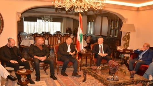 ريفي يستقبل الجميل: العودة إلى الدولة هي الضمانة الحقيقية لحماية الوطن